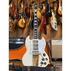 Gibson SG Custom with Maestro Vibrola 1968 - White Gibson - 10