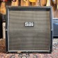 SAI 4X12 GUITAR CABINET MADE IN UK 70's - black  - 9