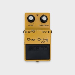 Boss OD-1 Over Drive (Black Label) 1978 - Yellow Boss - 8