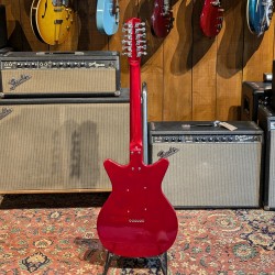 Danelectro 59M 12-String 2010s - Red Metallic Danelectro - 3