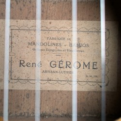 Rene Gerome Guitar 50's  - 1