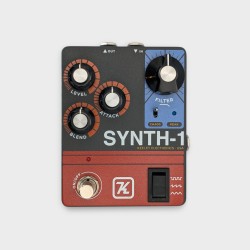 Keeley Synth 1 Reverse Attack Fuzz Wave Generator 2019 - Present - Grey / Red / Blue Keeley - 4