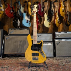 Fender American Deluxe Jazz Bass with Preamp and pickups LAKLAND 2009 - Natural Fender - 4