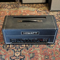 Hiwatt Custom 100 DR103 1970s - Black Hiwatt - 8