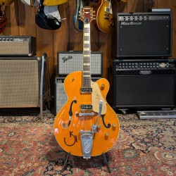 Gretsch G6120DSW Chet Atkins Hollow Body with DynaSonic Pickups 2007 - 2014 - Western Maple Stain Gretsch - 6