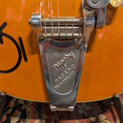Gretsch G6120DSW Chet Atkins Hollow Body with DynaSonic Pickups 2007 - 2014 - Western Maple Stain Gretsch - 1