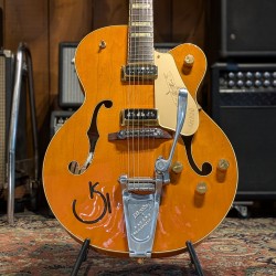 Gretsch G6120DSW Chet Atkins Hollow Body with DynaSonic Pickups 2007 - 2014 - Western Maple Stain Gretsch - 10