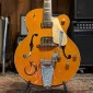 Gretsch G6120DSW Chet Atkins Hollow Body with DynaSonic Pickups 2007 - 2014 - Western Maple Stain Gretsch - 10