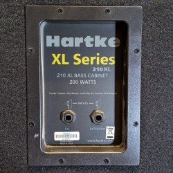 Hartke 210XL 200-Watt 2x10" Bass Speaker Cabinet - Black Hartke - 1