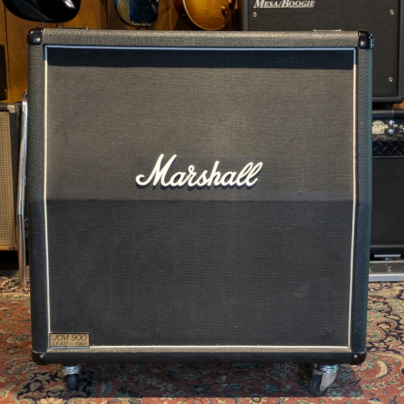 Marshall JCM 900 Lead Series 1960A Slant 4x12 Slant Cabinet 1990s - Black Marshall - 5 Marshall JCM 900 Lead Series 1960A Slant 4x12 Slant Cabinet 1990s - Black Marshall - 5