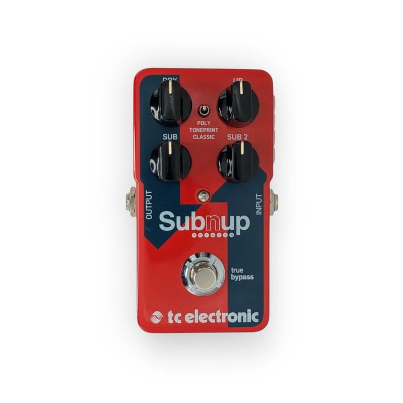 TC Electronic Sub N' Up Octaver 2016 - Present - Red - 6 TC Electronic Sub N' Up Octaver 2016 - Present - Red - 6