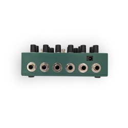 Electro-Harmonix Tri Parallel Mixer Effects Loop Mixer/Switcher - Green  - 2