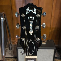 Guild Newark St. Collection Aristocrat HH 2020 - Present - Trans Black Burst Guild - 2
