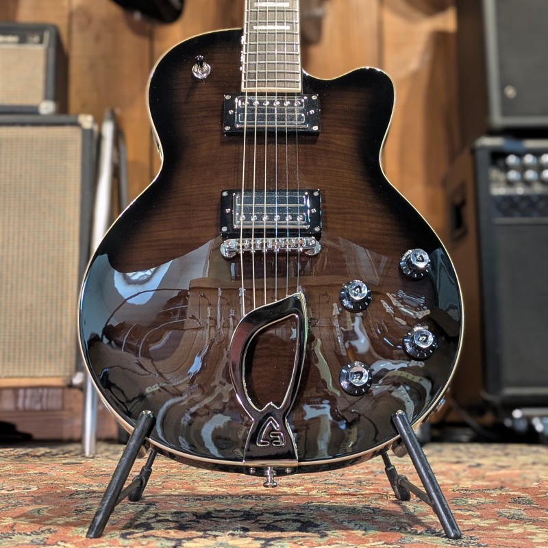Guild Newark St. Collection Aristocrat HH 2020 - Present - Trans Black Burst Guild - 7 Guild Newark St. Collection Aristocrat HH 2020 - Present - Trans Black Burst Guild - 7