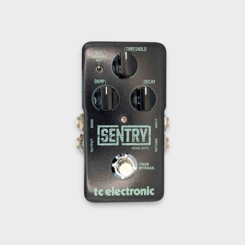 TC Electronic Sentry Noise Gate 2015 - Present - Black - 6 TC Electronic Sentry Noise Gate 2015 - Present - Black - 6