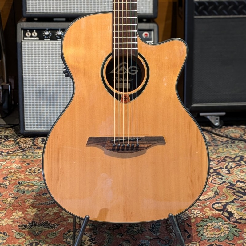 Lag T80ACE Tramontane Auditorium with Cutaway 2010s - Natural Lag - 9 Lag T80ACE Tramontane Auditorium with Cutaway 2010s - Natural Lag - 9