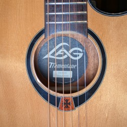 Lag T80ACE Tramontane Auditorium with Cutaway 2010s - Natural Lag - 1