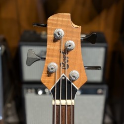 Cort A4 Plus FMMH OPN Artisan Series Figured Maple/Mahogany 4-String Bass 2010s - Open Pore Natural Cort - 2