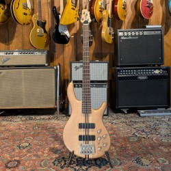 Cort A4 Plus FMMH OPN Artisan Series Figured Maple/Mahogany 4-String Bass 2010s - Open Pore Natural Cort - 5