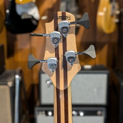Cort A4 Plus FMMH OPN Artisan Series Figured Maple/Mahogany 4-String Bass 2010s - Open Pore Natural Cort - 2