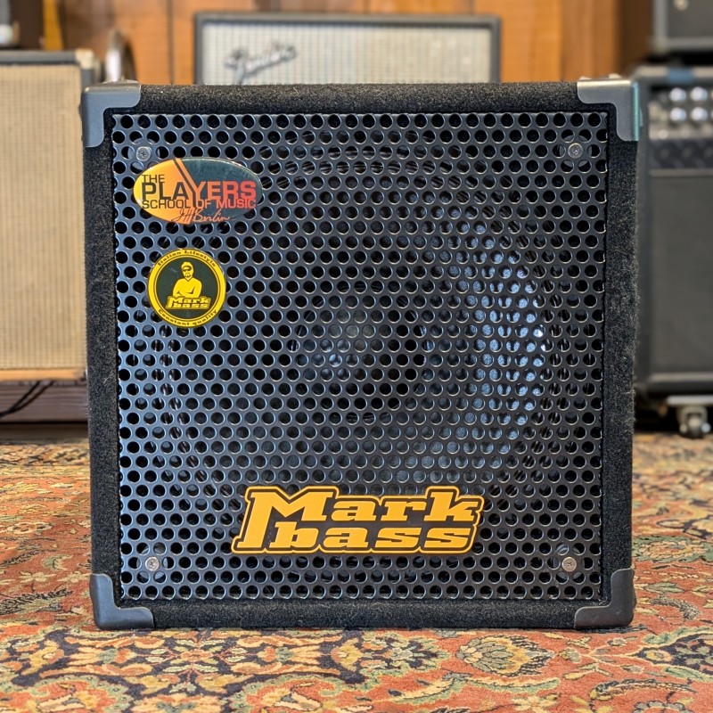 Markbass CMD JB Players School 250-Watt 1x15" Bass Combo 2013 - Present - Black Markbass - 4 Markbass CMD JB Players School 250-Watt 1x15" Bass Combo 2013 - Present - Black Markbass - 4