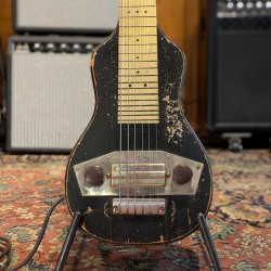 1950's Harmony Lap Steel Guitar with Gibson Pickup  - 9