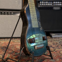 1950's Harmony Lap Steel Guitar with Gibson Pickup  - 4