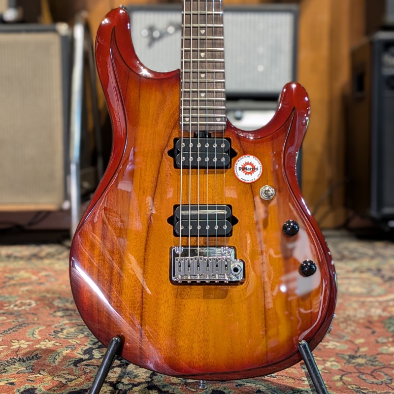 Sterling JP100D John Petrucci Signature Koa Top 2010s - Vintage Burst - 8 Sterling JP100D John Petrucci Signature Koa Top 2010s - Vintage Burst - 8