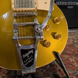 Gibson Les Paul 57 Custom Shop Bigsby - Goldtop Gibson - 2