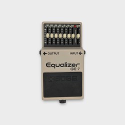 Boss GE-7 Equalizer (Black or Silver Label) 1997 - Present - Grey Boss - 7