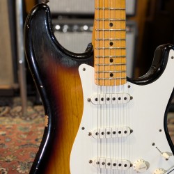 Fender Stratocaster 56 Custom Shop Relic Sunburst / Swamp Ash Fender - 1