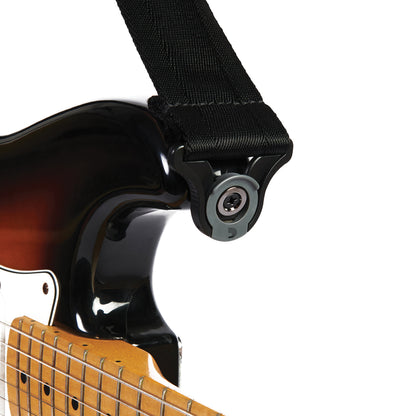 D’Addario Auto Lock Strap Black