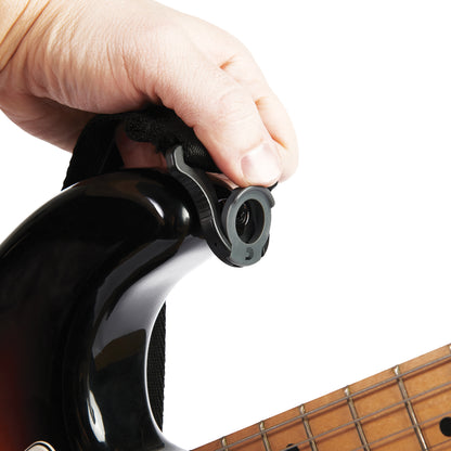 D’Addario Auto Lock Strap Black
