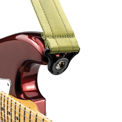 D’Addario Auto Lock Strap Moss