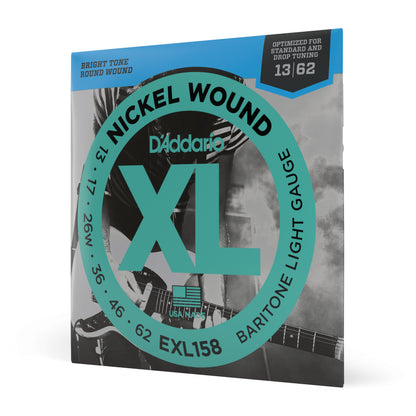 D'addario EXL158 Nickel Wound, Baritone Light, 13-62