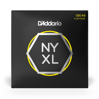 D'addario NYXL0946 Nickel Wound Electric Guitar Strings, Super Light Top / Regular Bottom, 9-46