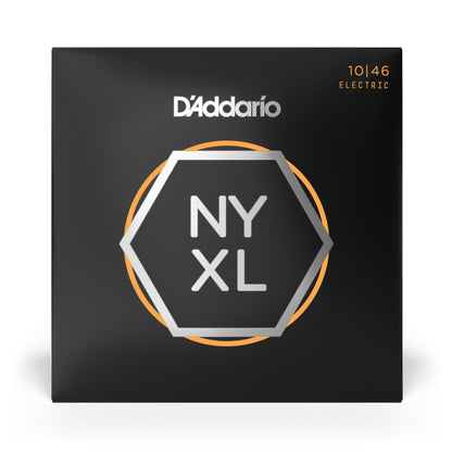 D'addario NYXL1046 Nickel Wound Electric Guitar Strings, Regular Light, 10-46