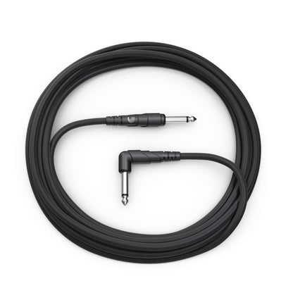 D'Addario Câble instrument gamme Classics par D'Addario, connecteur à angle droit, 6 mètres