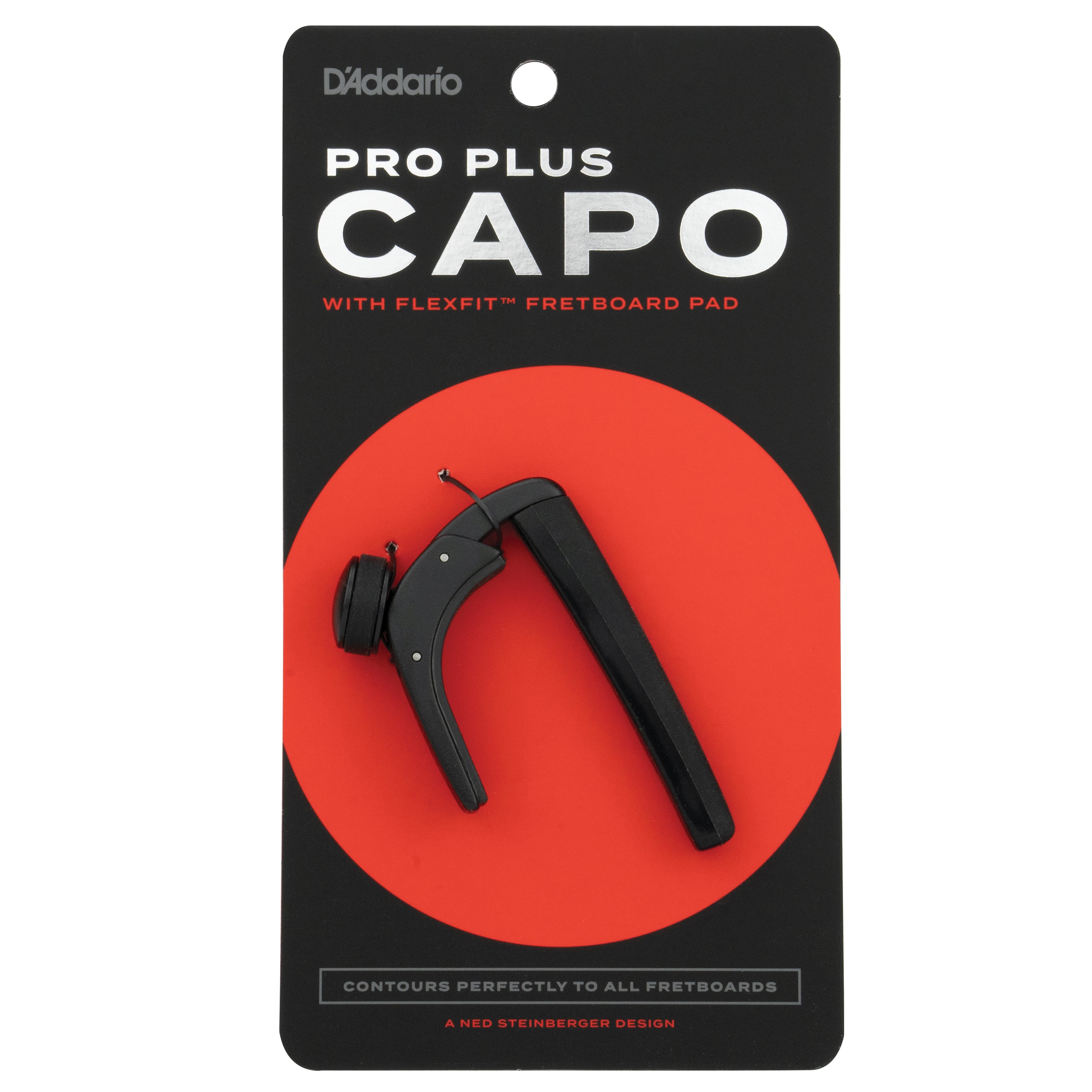 Capodastre D'Addario Pro Plus, noir