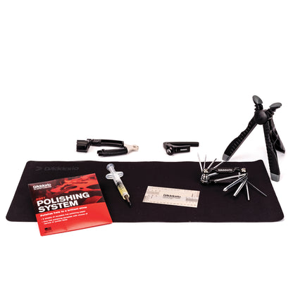 Kit d'entretien pour guitare, par D'Addario
