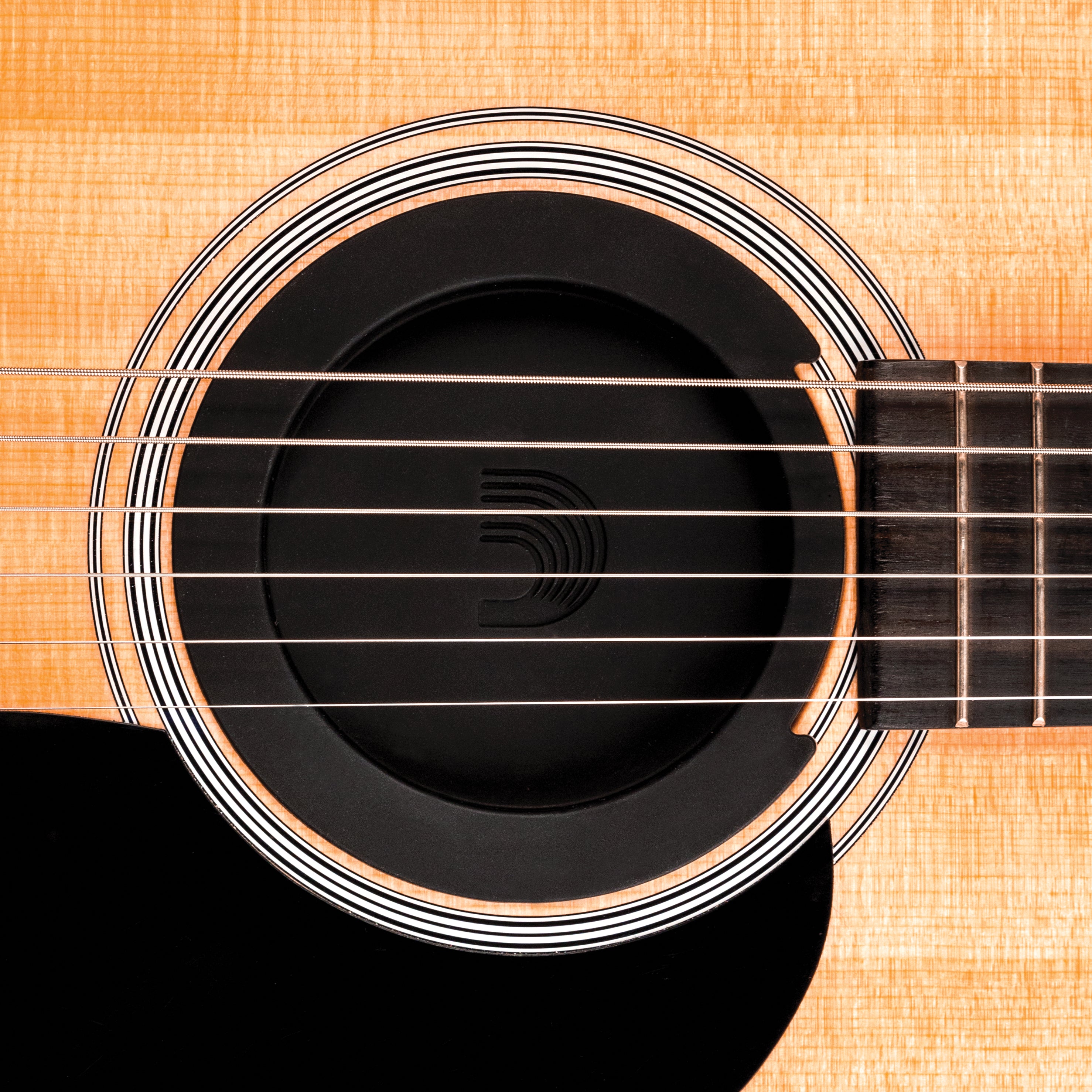 Cache anti-larsen pour caisse de résonance de guitare acoustique D'Addario Screeching Halt