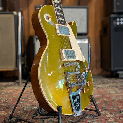 Gibson Les Paul 57 Custom Shop Bigsby - Goldtop