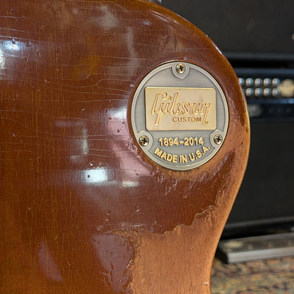 Gibson Les Paul 57 Custom Shop Bigsby - Goldtop