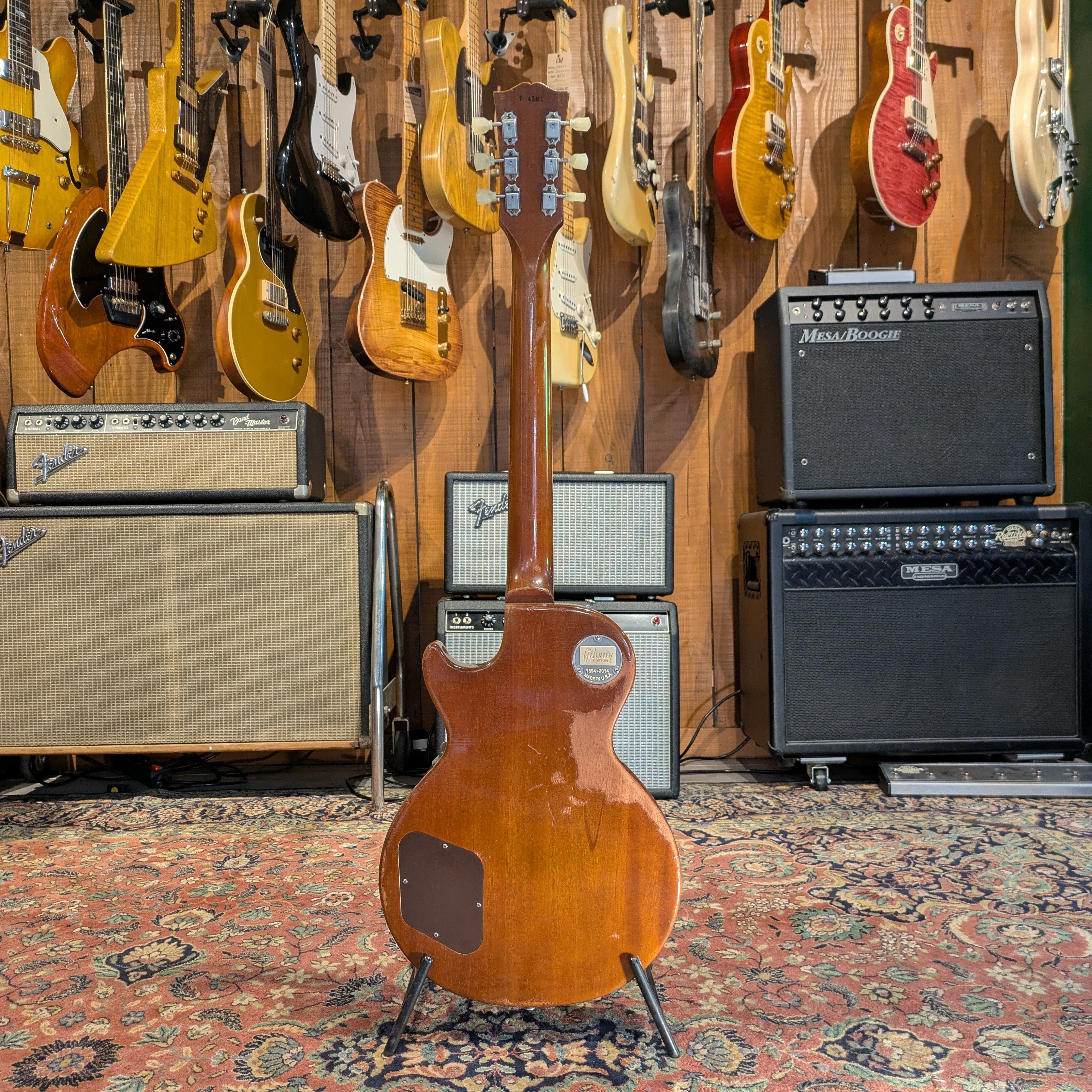 Gibson Les Paul 57 Custom Shop Bigsby - Goldtop