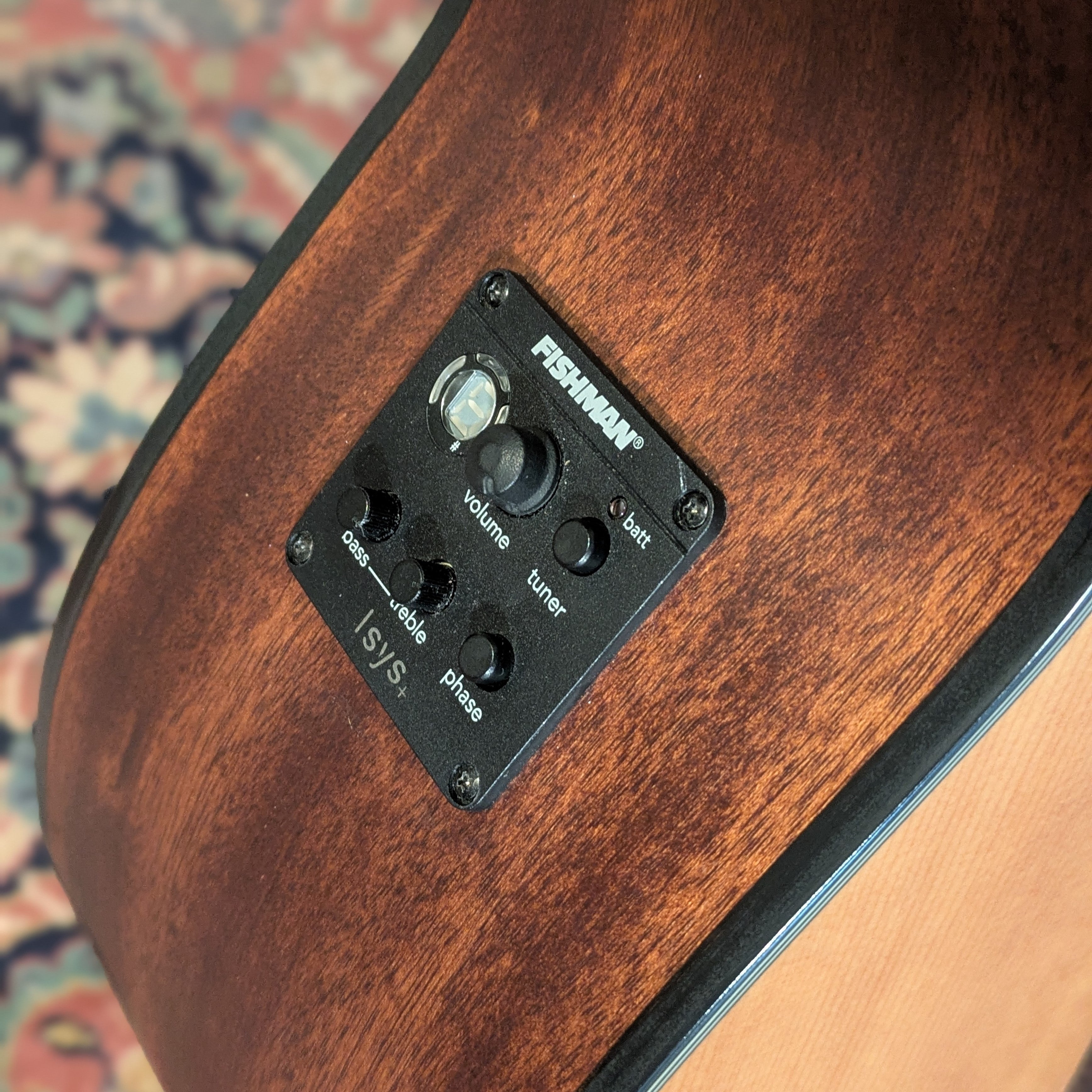 Cort SJB5F NS Acoustic 4-String Bass Cutaway with Electronics