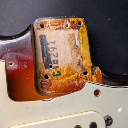 Fender Stratocaster John Cruz / Cunetto Custom Shop - 1998 - Sunburst relic