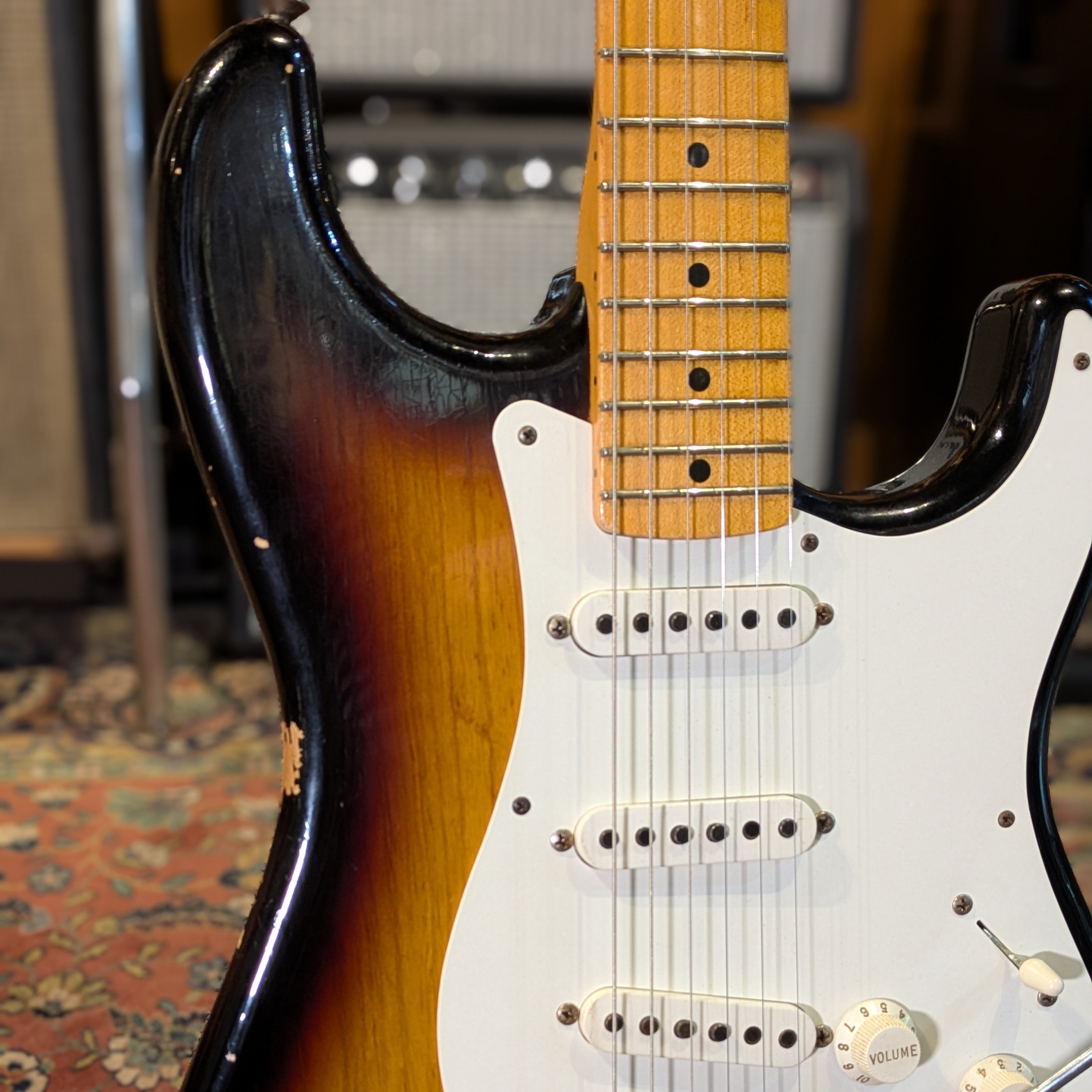 Fender Stratocaster 56 Custom Shop Relic Sunburst / Swamp Ash