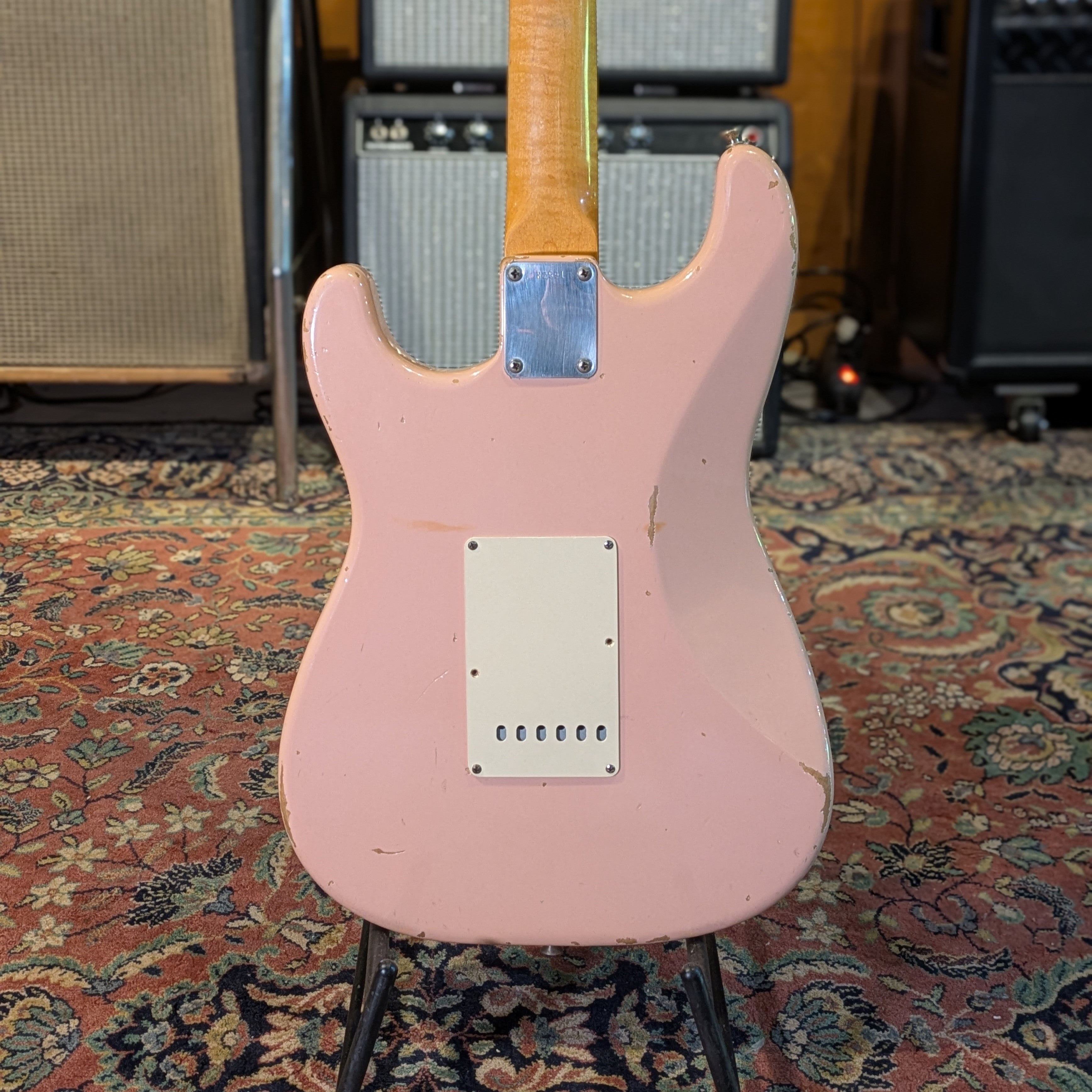 FENDER Stratocaster JOHN CRUZ CUSTOM SHOP Shell Pink 1996 SERIE CUNETTO