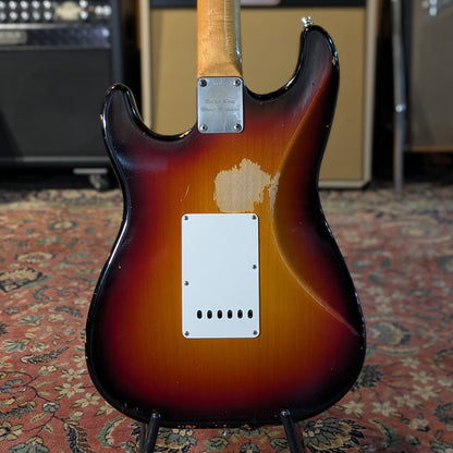 Fender Stratocaster John Cruz / Cunetto Custom Shop - 1998 - Sunburst relic