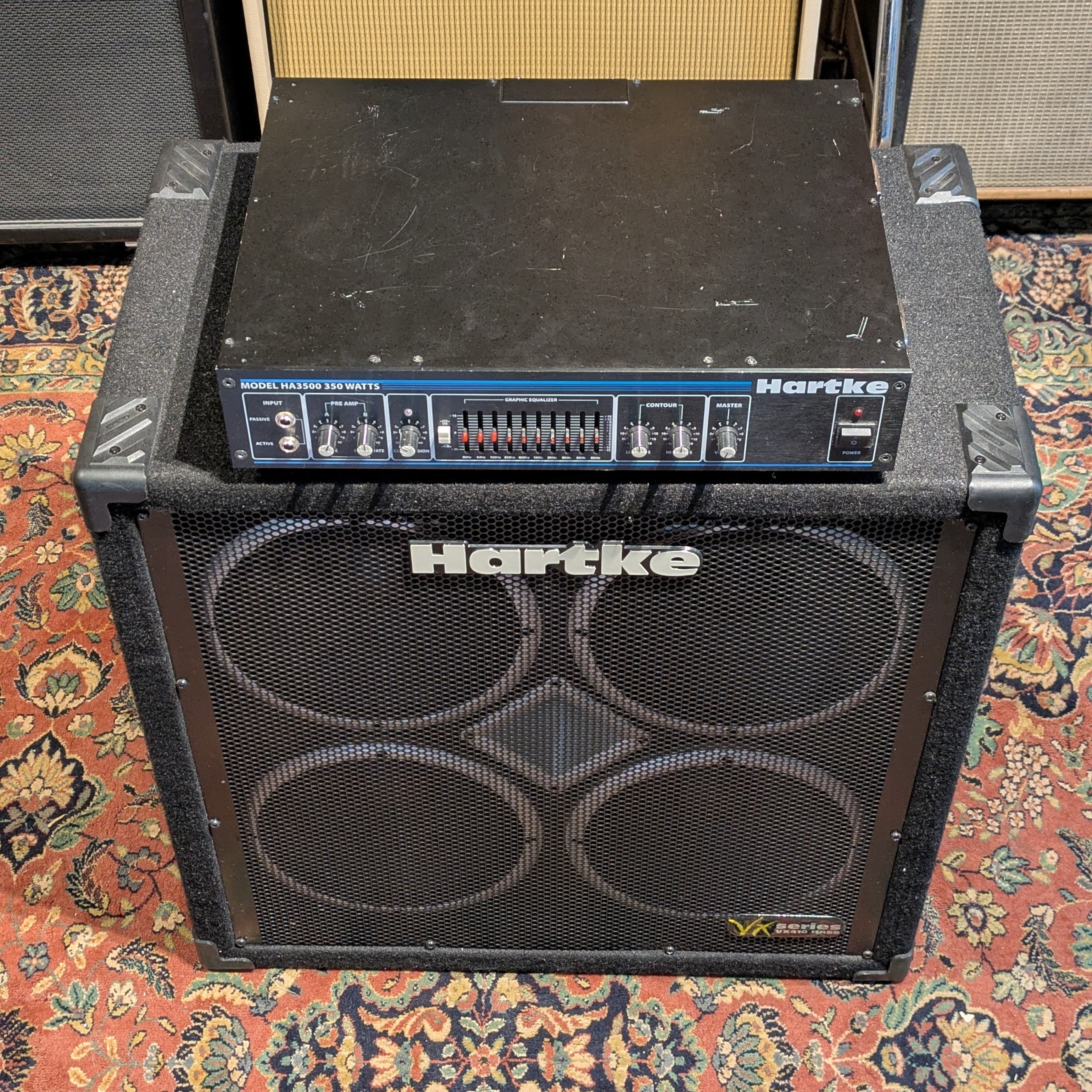 HARTKE MODEL 3500 Head 350W + CAB VX 410